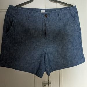 Gap Chambray shorts